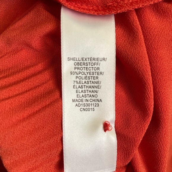 Adrianna Papell Orange Blouse - Picture 6 of 6